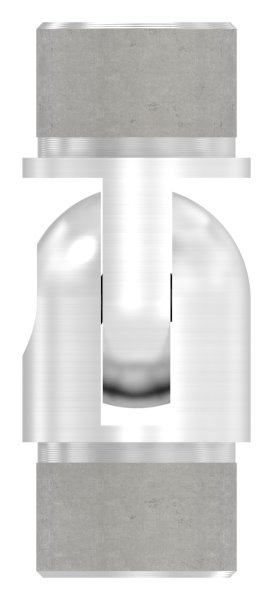 Pièce d'articulation pour tube rond Ø 33.7x2.0 mm V2A