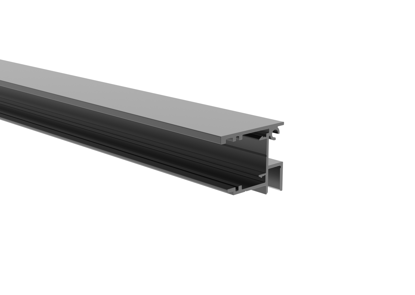 Adapterprofil Aluminium 6-0 m- 40x34 mm- fuer 20 mm Fuellungen- Anthrazit RAL 7016-89-11FGAS206000R7016-A.4