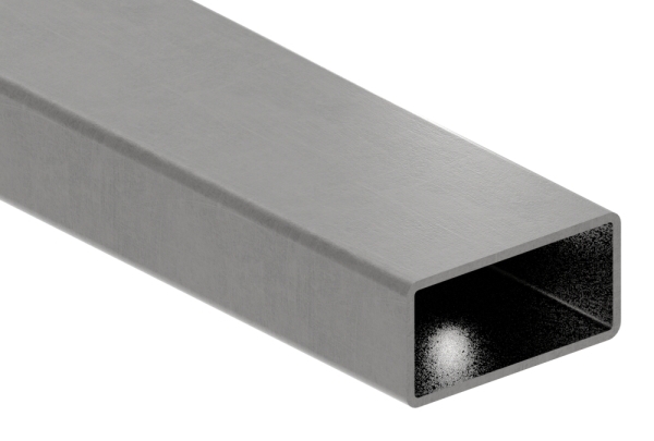 Rechteckrohr - Masse- 80x40x3 mm - Laenge- 6000 mm - Stahl S235JR- roh-30-2140.8