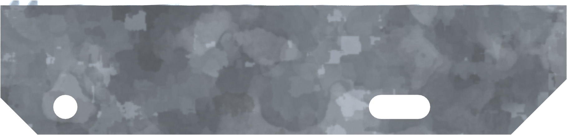 Presse à souder marche en caillebotis | Dimensions : 800x305 mm 34/38 mm | S235JR (St37-2)