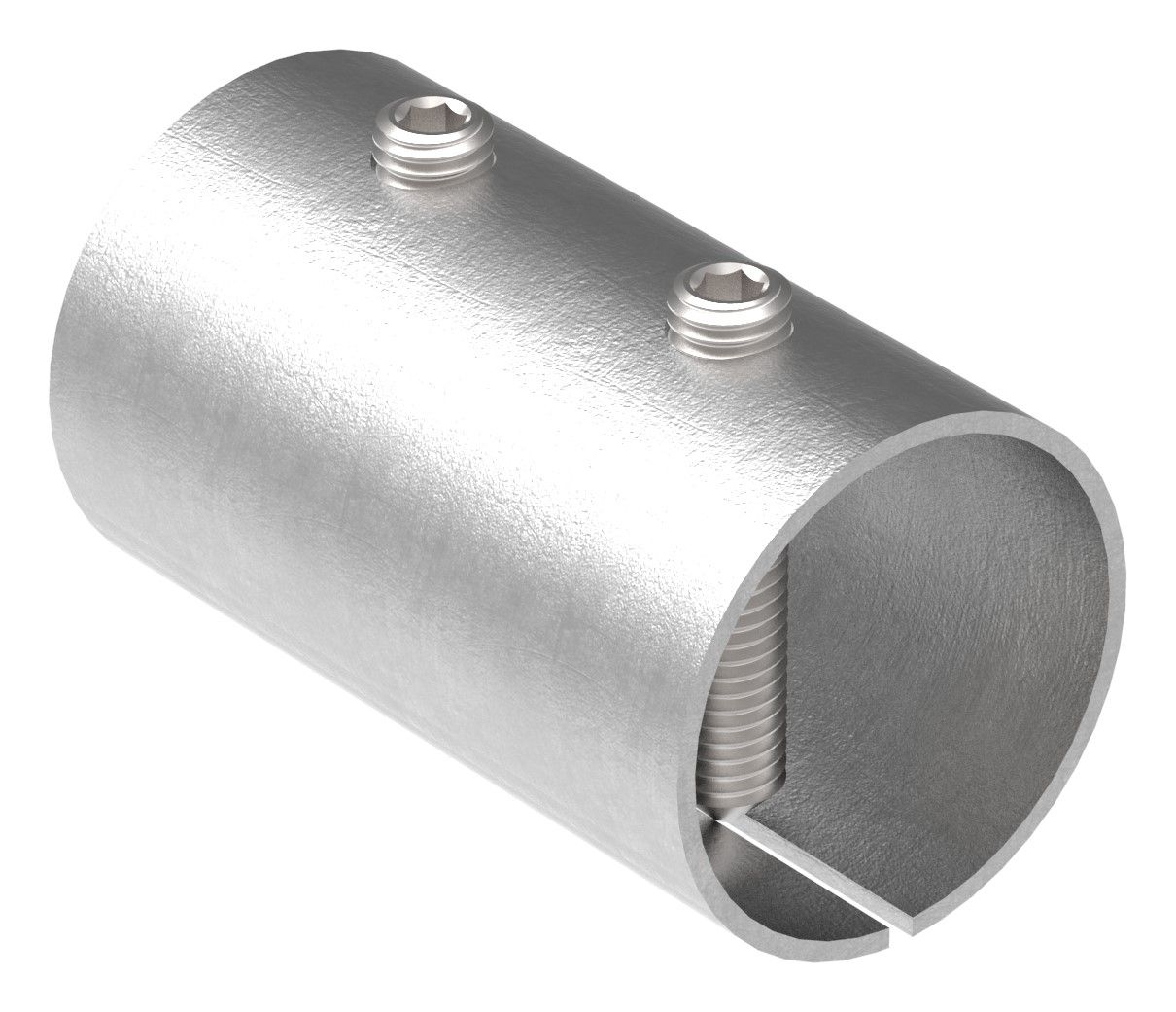 Verbindungshuelse fuer Rundrohr Ø 42-4x2-6 mm V2A-11-3383.4