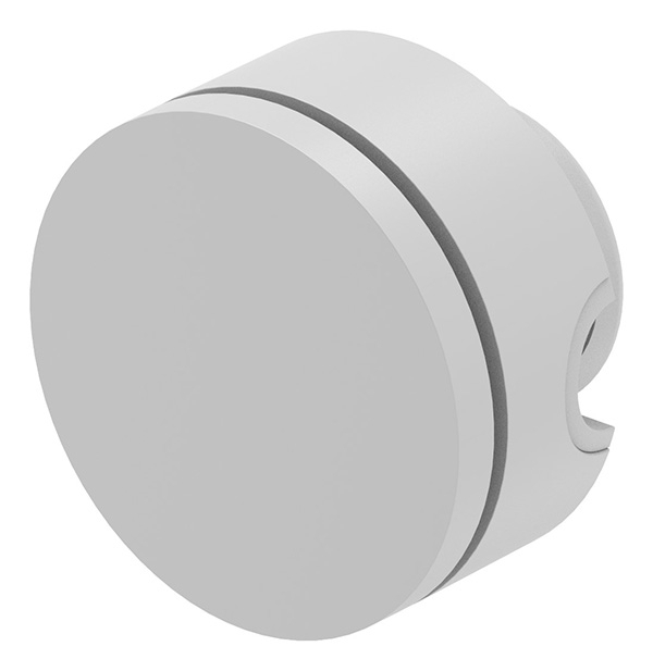 Porte-brenk Ø 50mm, plastique, gris clair