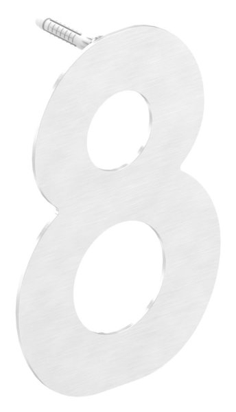 Maison numéro 8 | petite | Dimensions : 110 mm x 150 mm | V2A