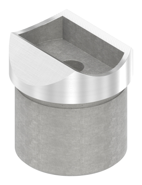 Sellette à coller pour tube rond Ø 42,4x2,0 mm V2A