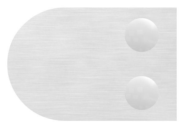 Glasklemme 63x45x28 mm AbZ fuer Anschluss Ø 48-3 mm V2A-10-2248ABZ.4