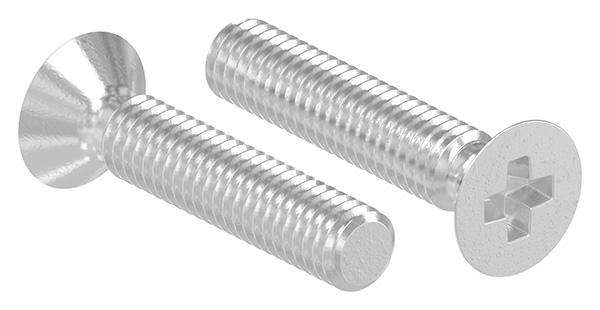 Vis à tête fraisée M4 x 20 A2 DIN 965