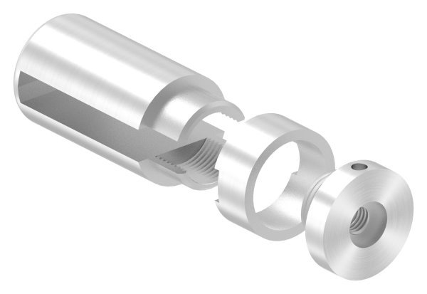 Support de base Brenk pour barres plates 50 x 8mm, V2A