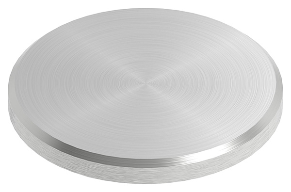 Ebauche circulaire | dimensions : Ø 42x4 mm | avec biseau rond | V2A