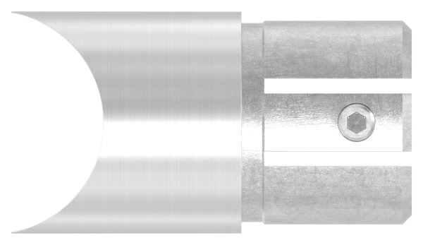 Pièce de raccordement 90° pour tube rond Ø 48.3x2.0 mm V2A