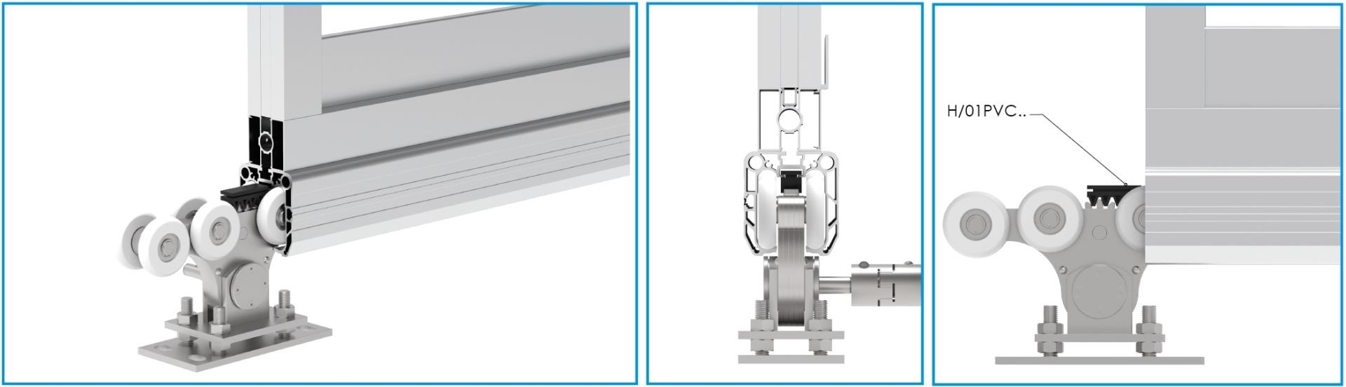 Fhrungsprofil Aluminium 90 x 99 mm L = 7000 mm roh-89-11H0290X99AL7000-A.4