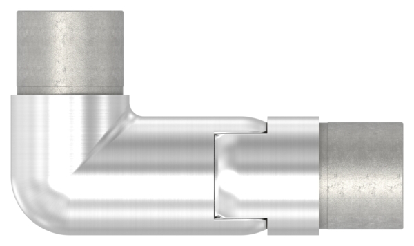 Pièce d'articulation gauche, pour tube 42,4 x 2,0mm, V2A