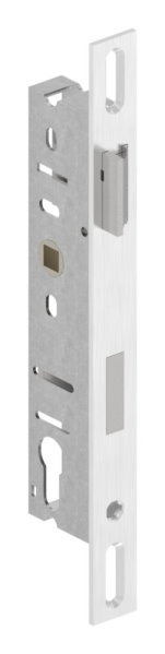 Rohrrahmenschloss verzinkt- Stulpe Edelstahl- Dornmass 30 mm- Abstand 92 mm- Langloch-88-1140128.30