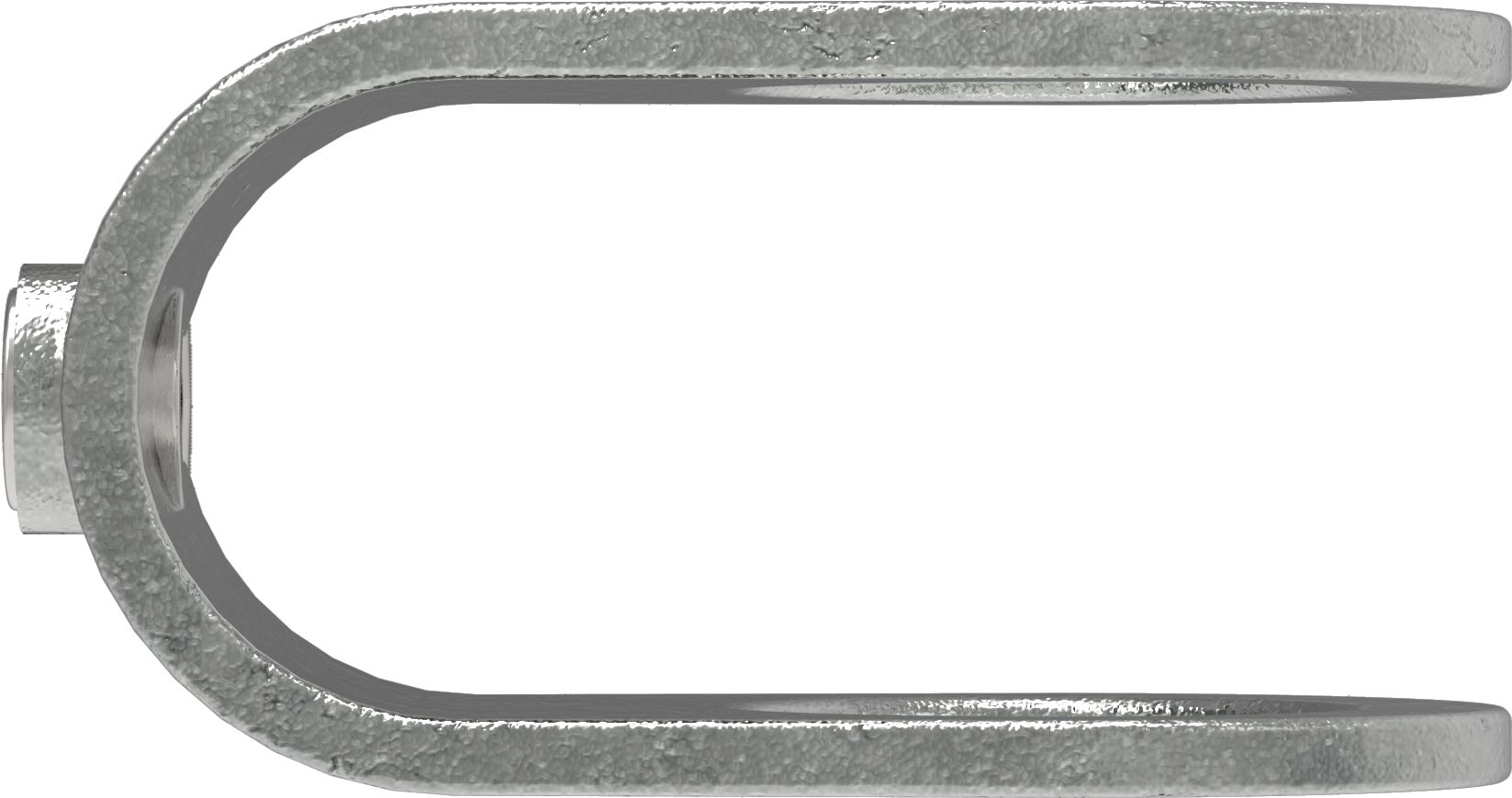 Raccord de tuyau | Pièce transversale ouverte | 160A27 | 26,9 mm | 3/4" | Fonte malléable et électro-galvanisé