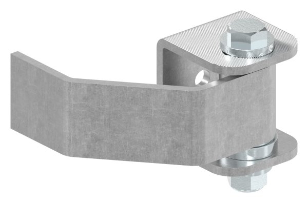 Charnière de portail | réglable | à souder sur (petit) | acier (brut) S235JR