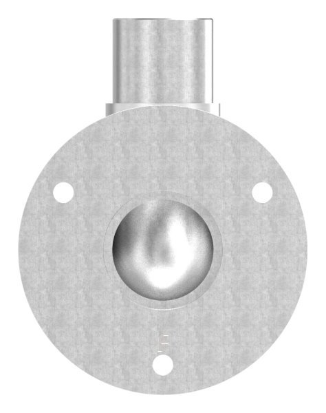 Support mural 90° pour tube 33,7 x 2,0mm