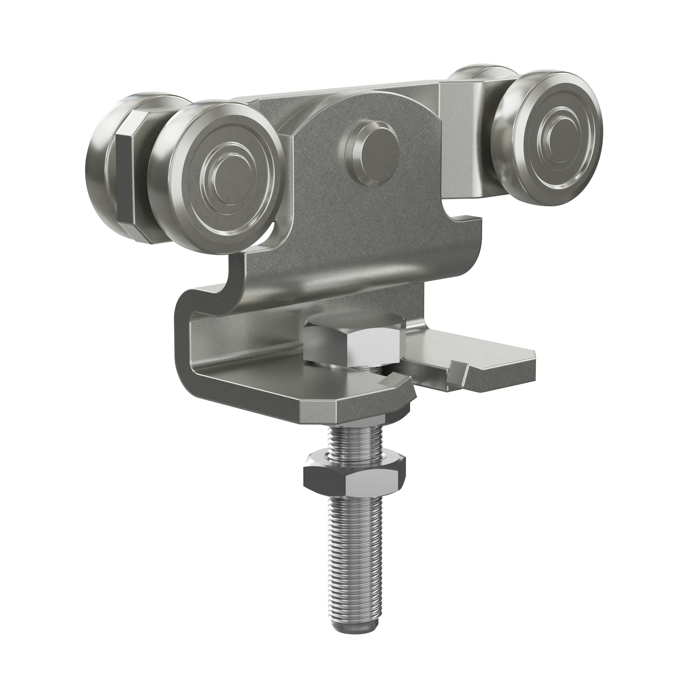 Doppelrolle Schiebetor MEA Gr- 2 verzinkt Ø 35 mm bis 400 kg 10336420-60-0091.7