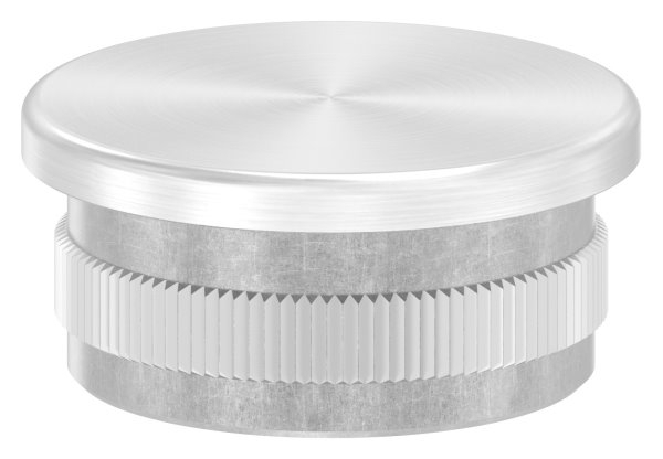 Rohrstopfen fuer Ø 33-7x2-0 mm flach zum Einschlagen V2A-11-5200.4