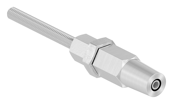 Gewindeterminal zur Selbstmontage - Fuer Seil Ø 3 mm - V4A-11-2746.1