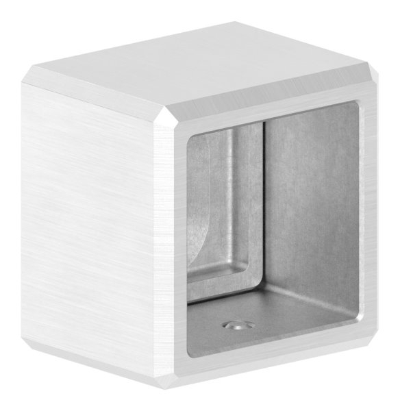 Support mural pour tube carré 30 x 30mm