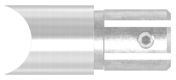 Anschlussstueck 90° V2A fuer Rohr Ø 33-7 mm mit Klemmschraube-11-3386.4-STUeCK