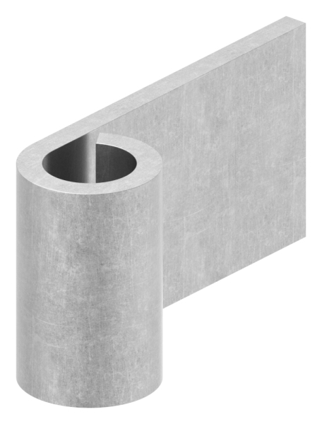 Anschweissband fuer Torband zum Durchschrauben Ø 16mm- Laenge 75mm-88-11960-16.75