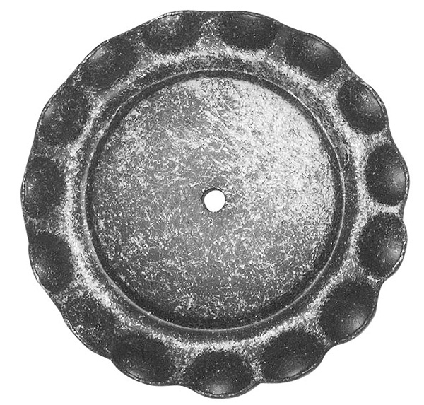 Rosace / Garniture | Ø 65x5 mm | Acier (brut) S235JR