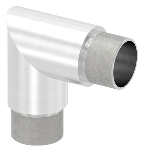 Pièce d'angle 90°, pour tube 33,7 x 2,5mm