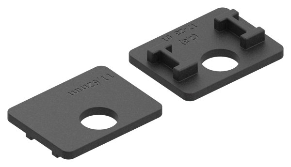 1 Paar Gummis zu Glasklemme 52x52x32-5 mm AbZ fuer 11-52 mm Glas VSG-10-3114ABZ.0