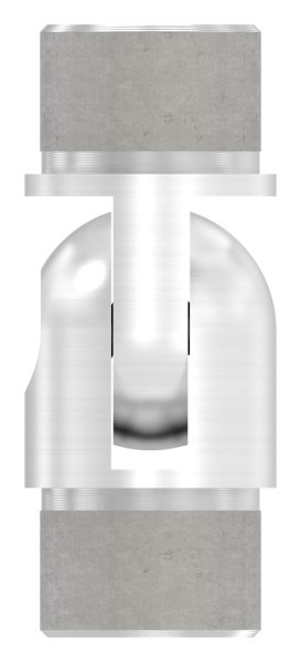 Pièce d'articulation pour tube rond Ø 33.7x2.0 mm V2A