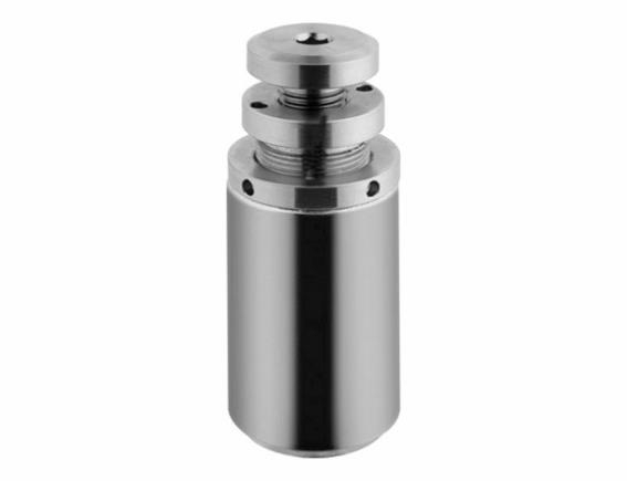 Edelstahl Glashalter Spider Rotule AISI 304 geschliffen-89-11GS304ZAPIN-A.4