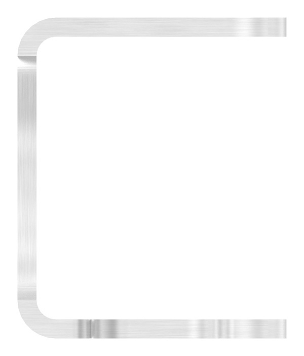 Fixation murale pour poteau de garde-corps pour tube 42,4 mm