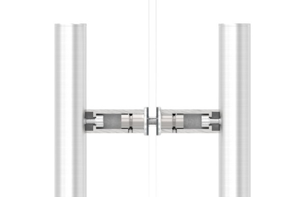 Entretoise de tube V2A pour poignées de poussée pour Ø 42,4 mm
