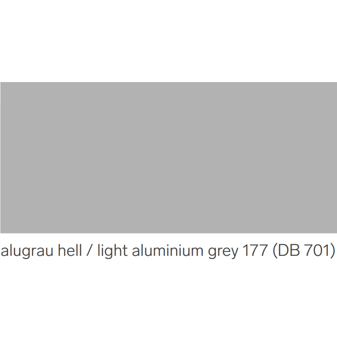 SCHUPPENPANZER-P Dickschicht 0732 alugrau-hell 177 DB 701 fuer Zaeune und STAHL-67-1058.0