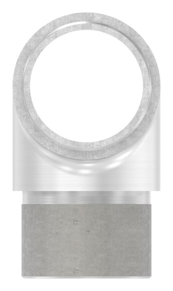 Pièce en T à sorties égales pour tube rond Ø 33.7x2.0 mm V2A