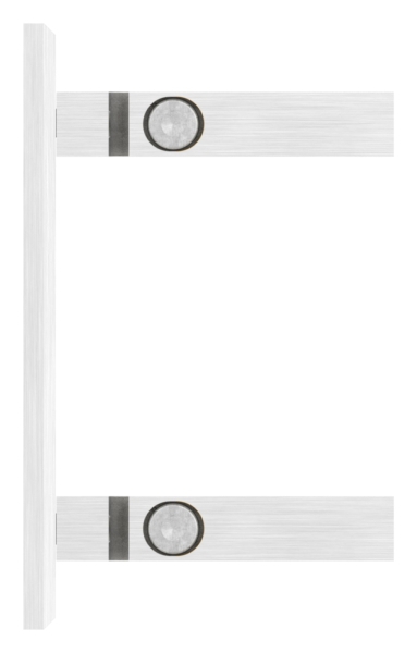 Fixation murale pour tube 40x40 mm V2A