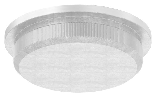 Einsteckkappe V2A Edelstahl fuer Rohr Ø 26-9 mm- Wandstaerke 2-0 mm- gewoelbt- massiv-11-6001.4