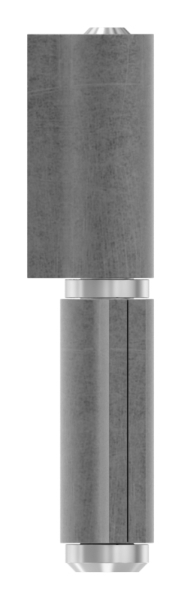 Sangle à souder | 2 pièces | Capacité de charge : 150kg | Acier S235JR, brut