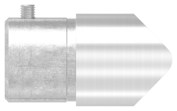 Anschlussstueck 90° V2A fuer Rohr 48-3 mm mit Klemmschraube-11-3639.4