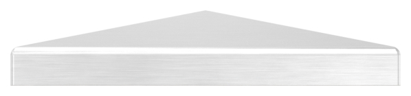 Capuchon de poteau pour tube carré : 100x100 mm | V2A