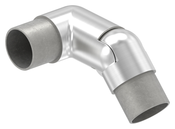 Pièce d'articulation droite, pour tube 42,4 x 2,0mm, V2A