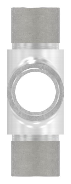 Traverse avec même sortie pour tube rond Ø 26.9x2.0 mm V2A