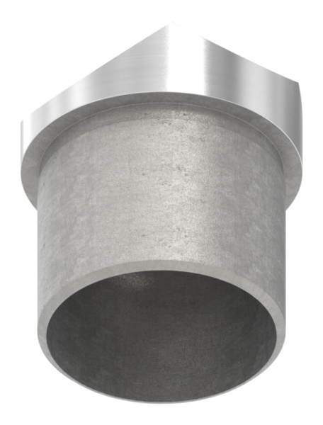 Sellette à coller pour tube rond Ø 42,4x2,6 mm V2A