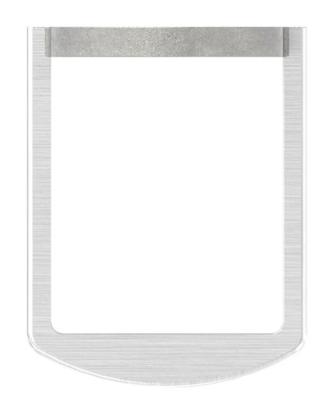 Anschlussplatte V2A 60 x 29-7 mm fuer Nut 24x24mm Kabeldurchfuehrung Ø12-2mm-88-11LED-NU-ET.01