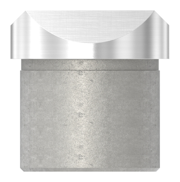 Sellette à coller pour tube rond Ø 42,4x2,6 mm V2A