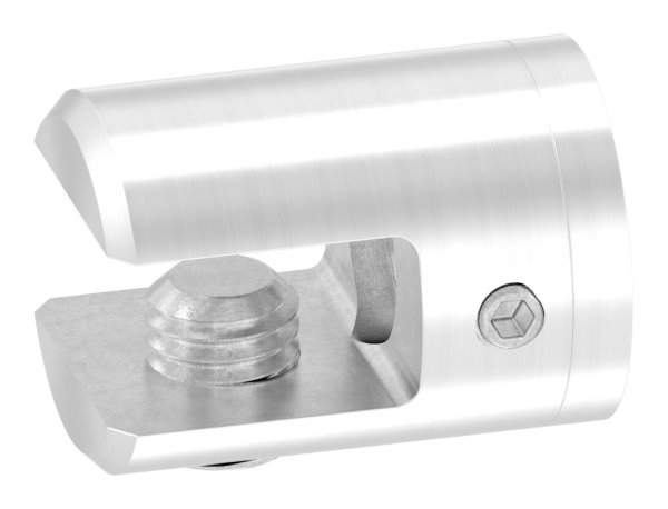 Querstab-Plattenhalter V2A Edelstahl Ø 25 mm – Anschluss FLACH inkl- Schrauben-11-1660.4