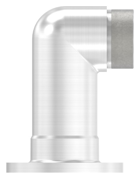 Support mural 90° long, pour tube rond Ø 42.4x2.0 mm V2A