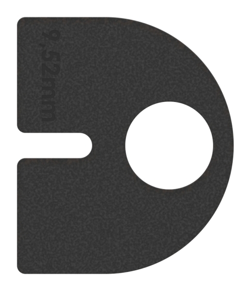 Gummieinlage Gummi fuer Glasklemme Mod- 30 fuer Glas 9-52 mm 1 Paar-88-1130095.GU