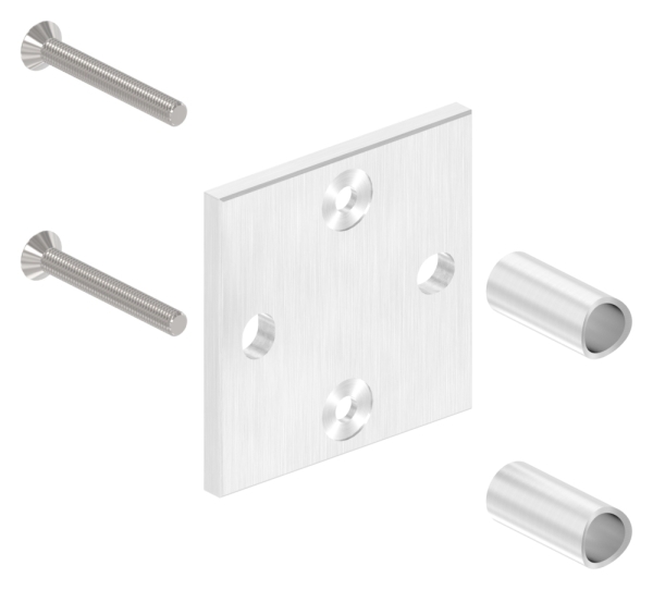 Fixation murale pour balustres 42.4mm
