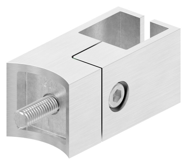 Support de tôle avec pince pr. 20x20mm, connexion : 42.4mm