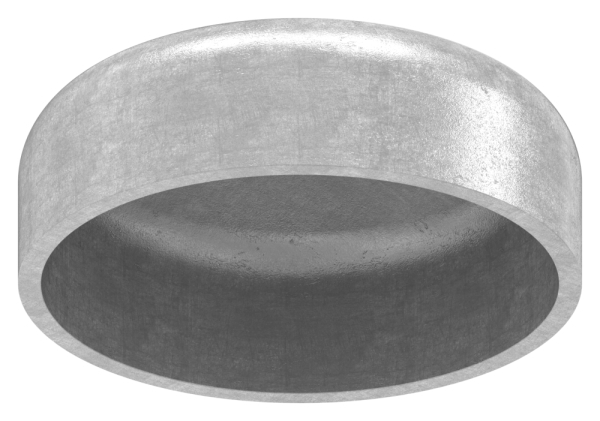 bout bombé 48,3 x 2,0mm, DIN 28011, V2A